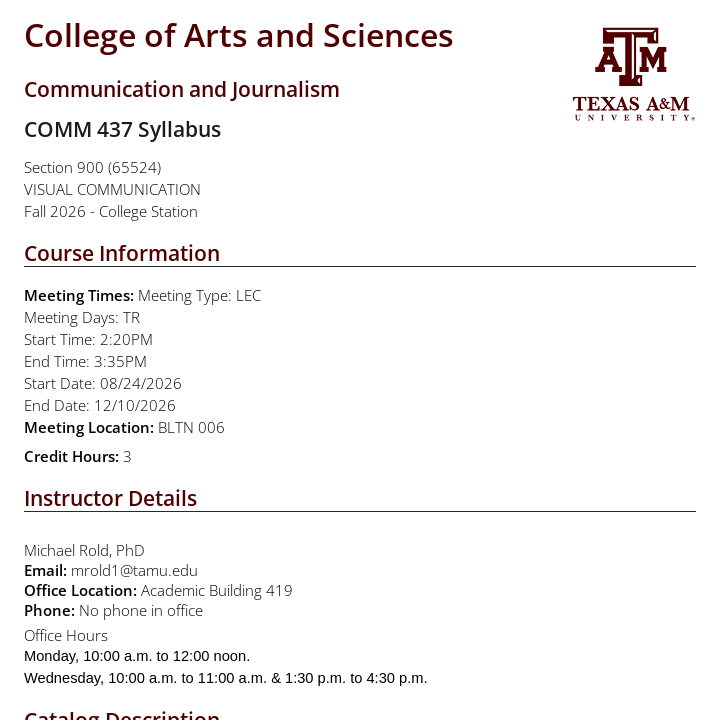 Simple Syllabus